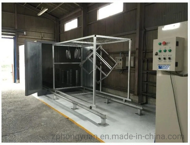 China Manufacturer Hongyuan Powder Coating Equipment Spray Paint Booth with Curing Oven