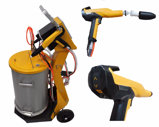 中国PCBおよびカスケードを備えた静電手動粉体塗装スプレーペイントガン